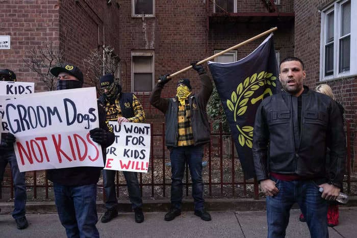 Proud Boys ramped up attacks on the LGBTQ+ community last year. Click through Insider's interactive map.