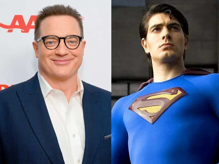 Brendan Fraser says he lost out on playing Superman because of 'studio politics' and he was only '98%' interested in the role