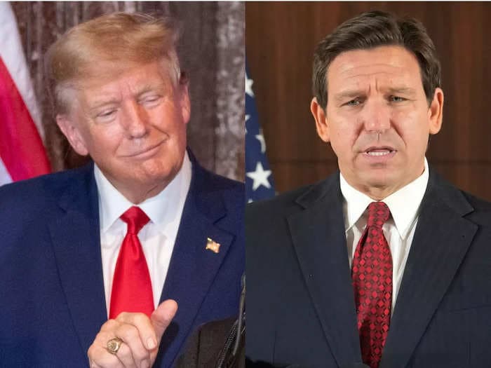 DeSantis says he won't fight with Trump over Truth Social photos with high schoolers: 'I don't spend my time trying to smear other Republicans'