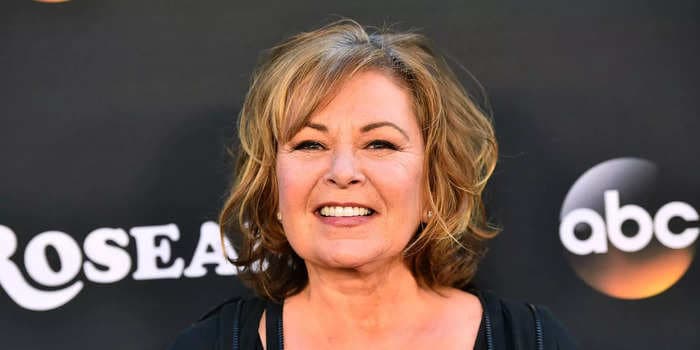 Roseanne Barr told Tucker Carlson 'the left has no humor at all' while reminiscing about the time she was fired from her own sitcom for comparing a Black woman to an ape