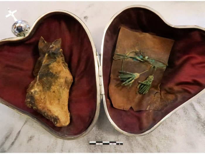 The 19th-century 'miracle' heart relic of holy French woman and no trace of disease, scientists say