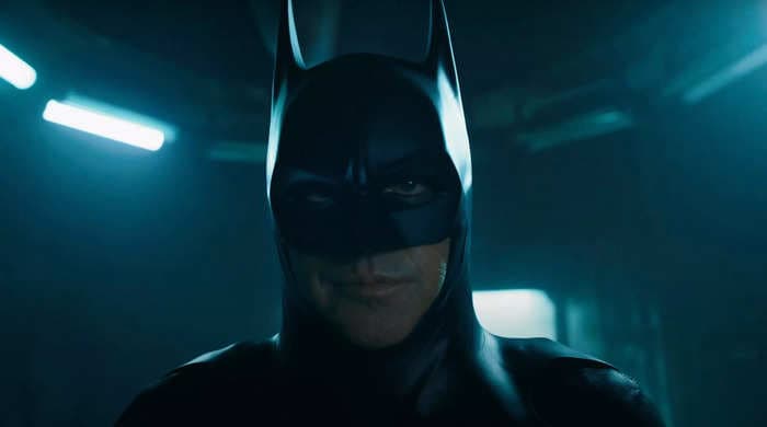 The first trailer for the long-delayed 'The Flash' movie debuted ahead of the Super Bowl and it teased Michael Keaton's return as Batman
