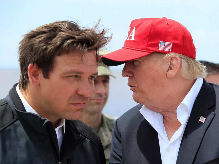 Trump denies report that he calls DeSantis 'Meatball Ron': 'I don't even think about it — A very unimportant subject to me!!!'