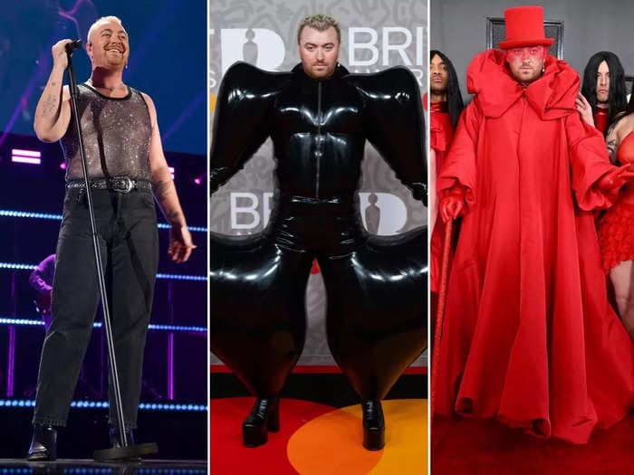 9 of Sam Smith's most daring looks to date that accentuate their bold approach to fashion