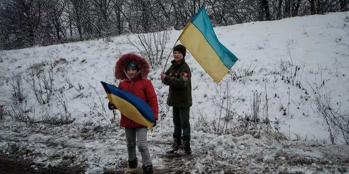 Russia has placed 6,000 Ukrainian children in 're-education' camps where they are taught how to shoot guns and drive trucks, report says