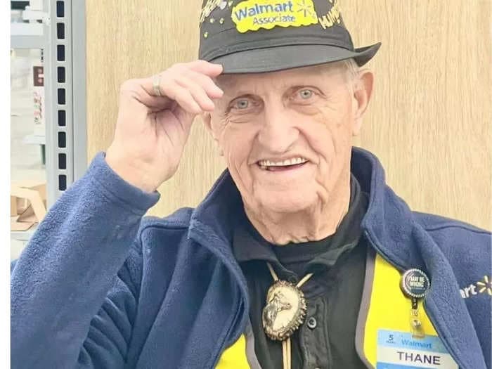 An 84-year-old Walmart greeter said he was fired for his age, prompting a $50,000 GoFundMe campaign. Walmart said he refused to do parts of his job and 'exhibited unacceptable behavior.'