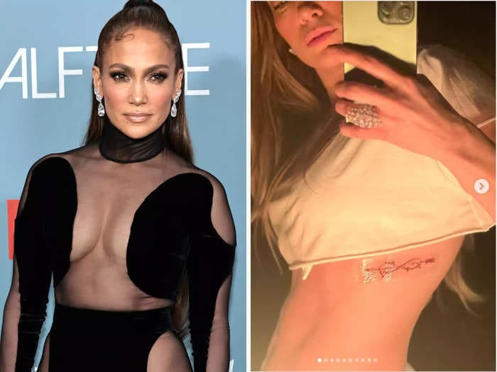 Jennifer Lopez's new infinity tattoo dedicated to Ben Affleck is one of the most 'overdone' trends, according to tattoo artists