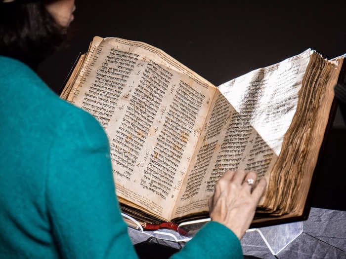 Check out the Codex Sassoon. It's the oldest, most complete Hebrew bible, and it's set to be sold by Sotheby's for $30 to $50 million.