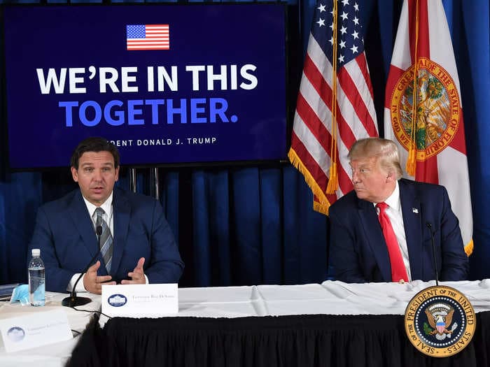 Trump and DeSantis are on a collision course for the 2024 Republican nomination for the White House. Here's a timeline of their political relationship.