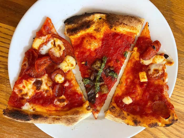 I tried Gordon Ramsay's pizza chain, where you can eat unlimited slices for less than $20, and it was both budget-friendly and delicious