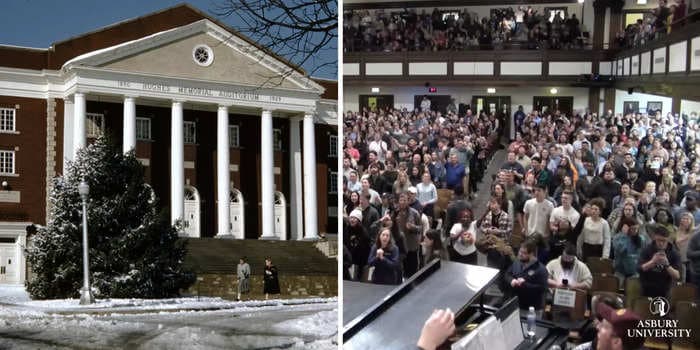 A Christian college in Kentucky is dispersing crowds of thousands after going viral on TikTok with a spontaneous 13-day worship event