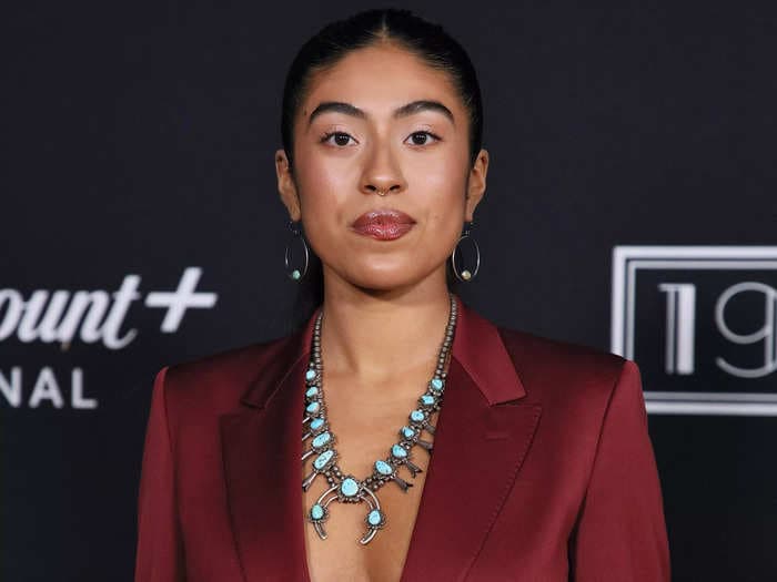 '1923' star Aminah Nieves says brutal depiction of the oppression of Indigenous people is 'necessary' even if it is hard to watch: 'This isn't fake for our people'
