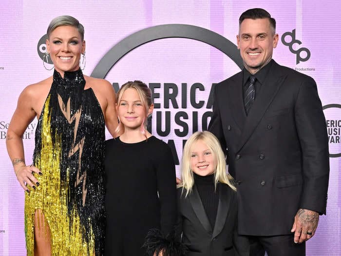 Pink says her 11-year-old daughter will have a 'minimum wage' job on her upcoming tour