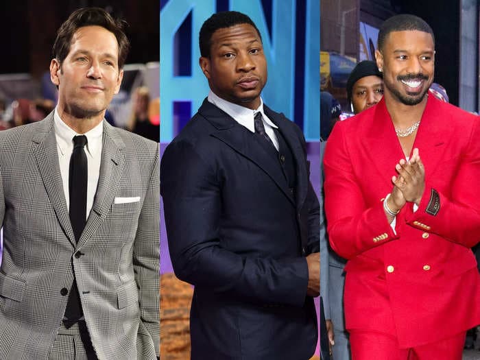 Jonathan Majors jokes he's the 'gateway' to becoming the Sexiest Man Alive after working with Paul Rudd and Michael B. Jordan