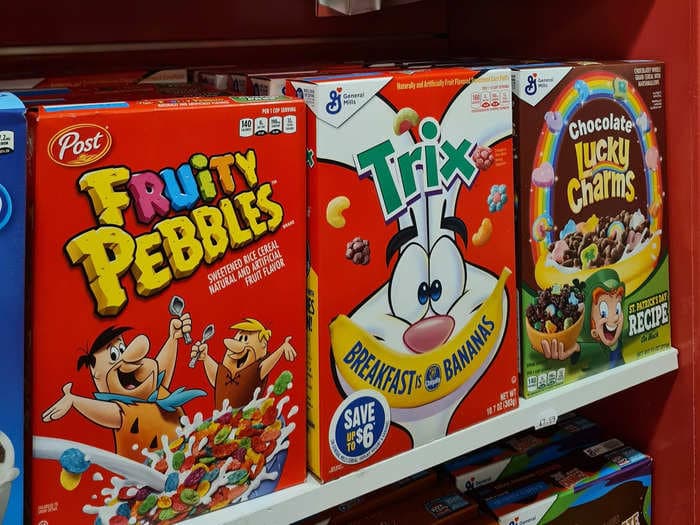FDA says sugary cereal and white bread no longer 'healthy'