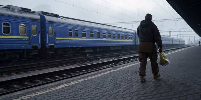 How Ukraine's 'lifeline' railway runs even as Russia bombs it, according to a man fighting to keep the trains on time