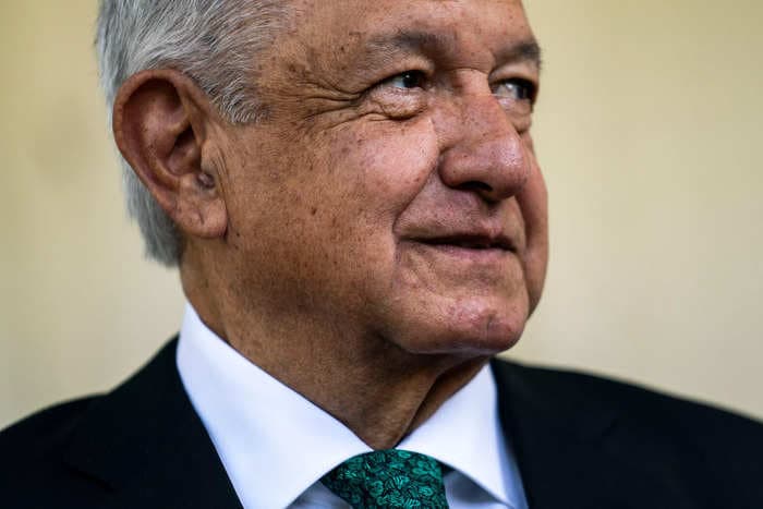 Mexico's president is being mocked for sharing a photo that he claimed was of a woodland spirit creature similar to an elf