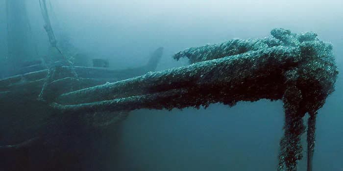 New photos show a 129-year-old shipwreck in Lake Huron that left 5 dead after the sinking vessel dragged its own lifeboat into the depths