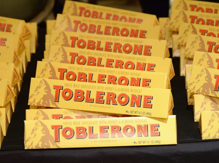 Toblerone chocolate could lose its iconic Swiss mountain logo because it won't be able to meet the country's standard of 'Swissness'