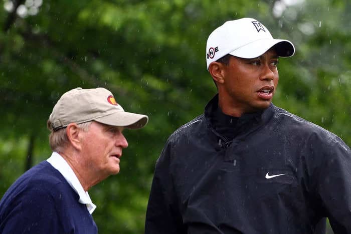 Tiger Woods told Jack Nicklaus he is going to play on the Champions Tour because they allow golf carts