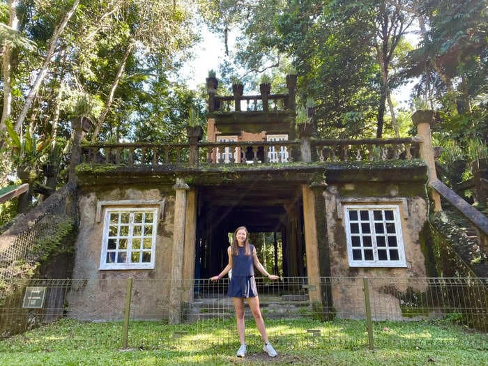 I toured an abandoned castle in an overgrown ghost town deep in the Australian rainforest. Take a look around the magical place.