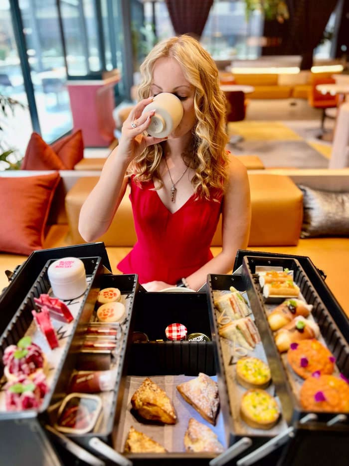 I spent $95 on a beauty-themed high tea complete with edible makeup, and it was worth every penny