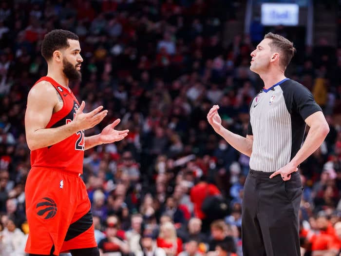 Fred VanVleet excoriates referee in expletive-filled postgame comments, inviting a fine from the NBA