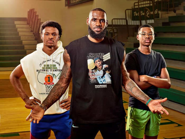 Meet LeBron James' 2 sons, Bronny and Bryce, who are poised to dominate the next generation of the NBA