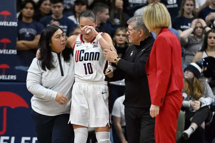 UConn's catastrophic injury situation this year made superstar alum Sue Bird 'laugh to keep from crying'