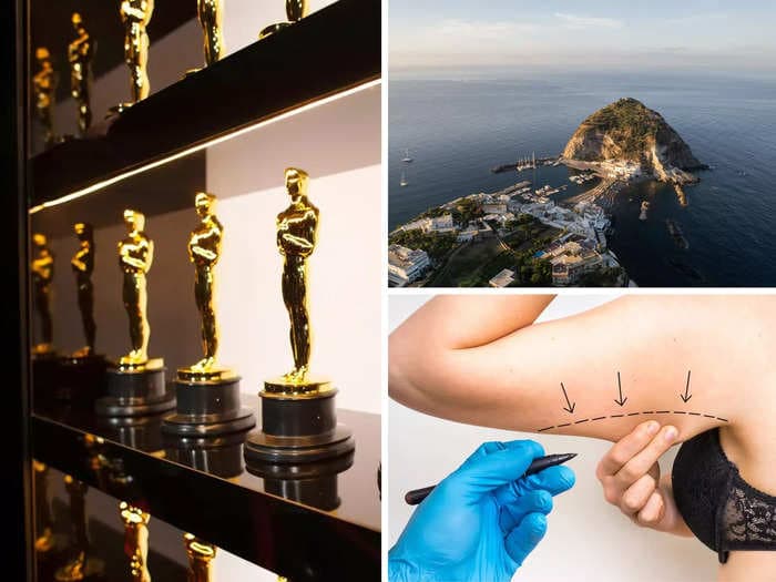 The Oscars gift bag is worth more than $120,000 and contains items like liposuction and an Italian vacation