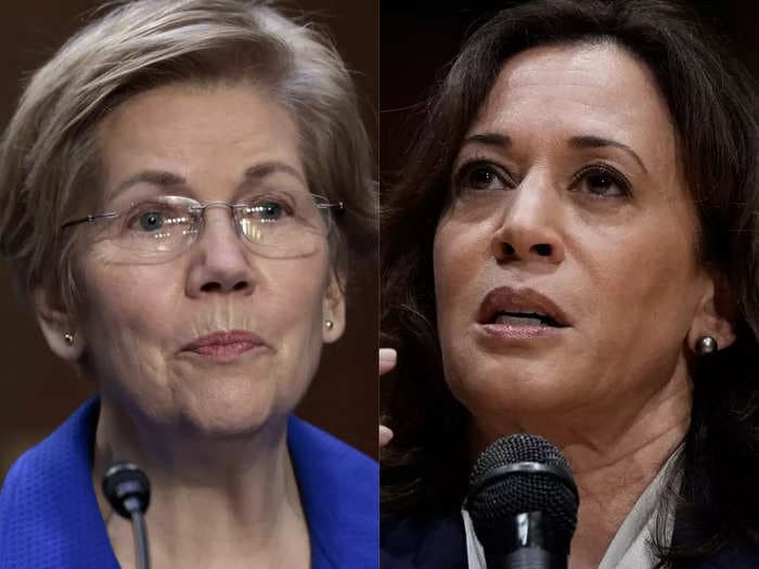 Sen. Warren has called twice to apologize to VP Harris for comments she made, report says. Harris has yet to call her back.