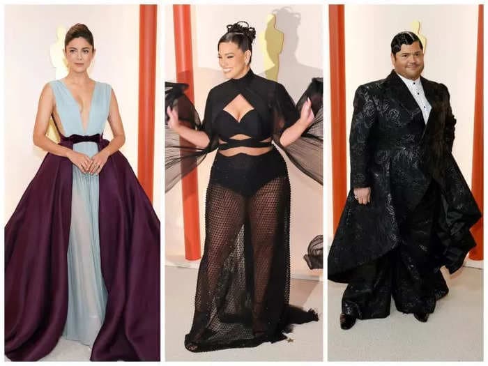 The best and most daring looks celebrities wore to the 2023 Oscars