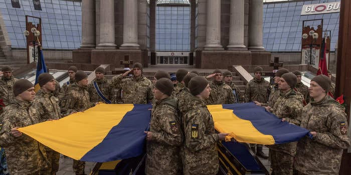All 500 original members of a Ukrainian battalion were killed or wounded in fighting with Russia, commander says