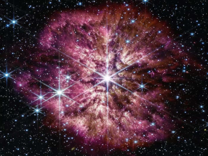 NASA's James Webb Space Telescope spots a rare star preparing to explode and die in a supernova