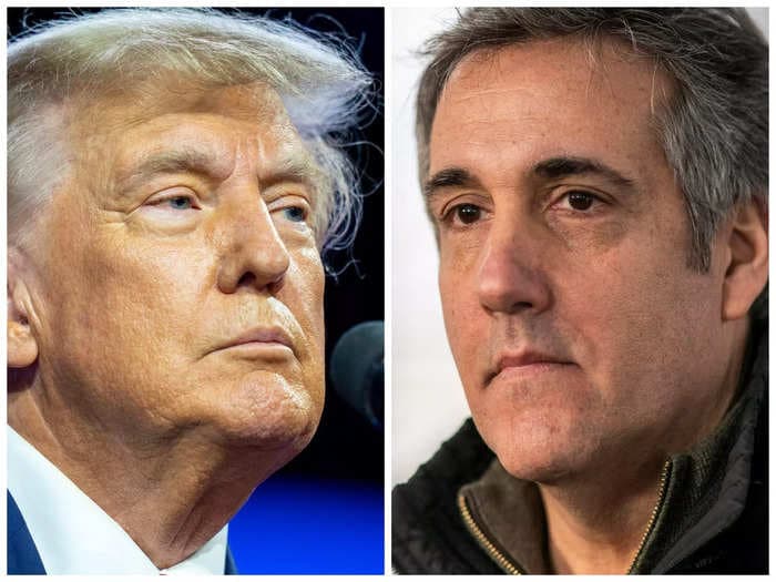 Michael Cohen tells Republicans 'think twice' as he finished testifying to a Manhattan grand jury that's expected to consider if Trump should face charges