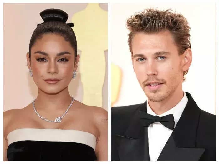 Vanessa Hudgens encourages fans to 'only talk about peace' after her run-in with ex-boyfriend Austin Butler at an Oscars party went viral