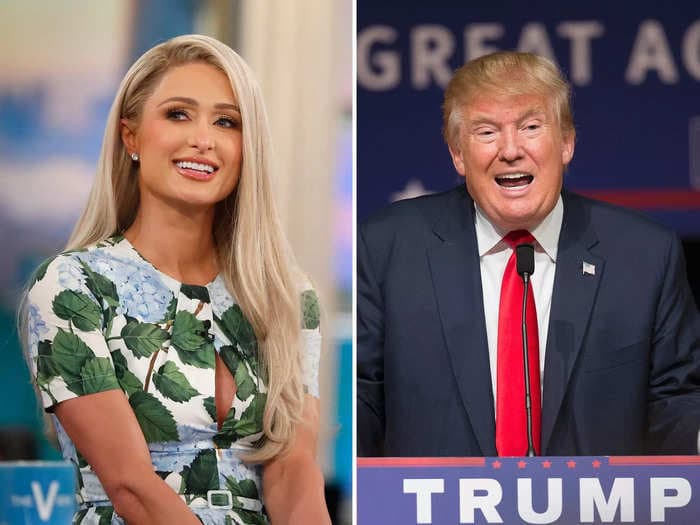 Paris Hilton says she 'pretended' to vote for Donald Trump in 2016 but actually 'didn't vote at all'