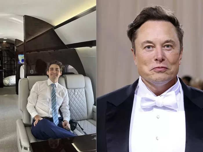 The college student who tracks Elon Musk's private jet says the Tesla CEO only seems to care about tracking planes if it affects him