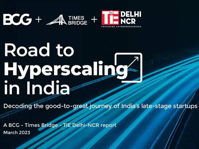 Hyperscaling in turbulent times: A BCG - Times Bridge – TiE Delhi-NCR report