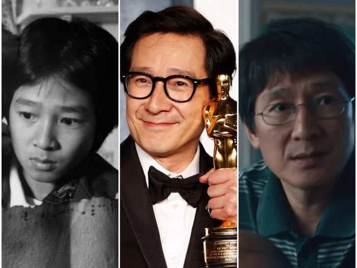 'Everything Everywhere All at Once' Oscar winner Ke Huy Quan almost gave up acting after a string of successful childhood roles. But his wife and former 'Goonies' costar wouldn't let him quit.