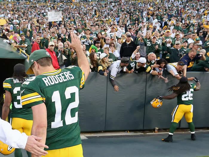 The fabulous life of Green Bay Packers quarterback Aaron Rodgers, who is packing his bags to jet off to New York