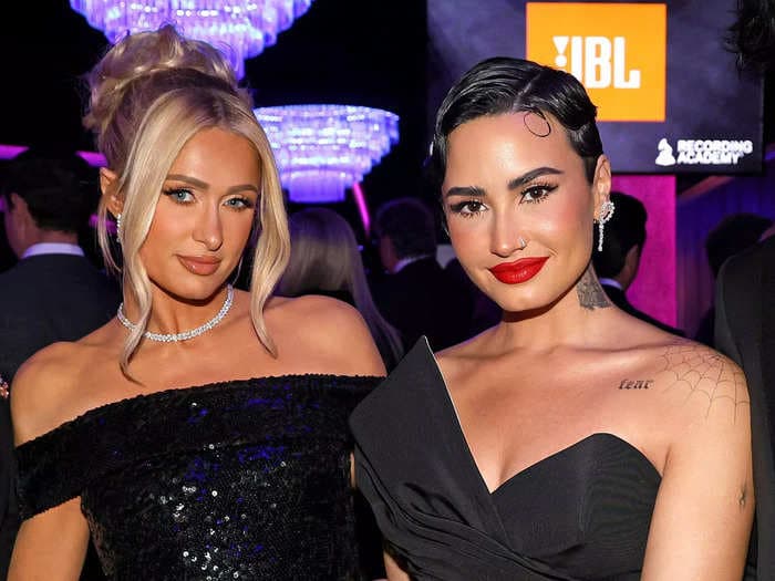 Paris Hilton says Demi Lovato's tell-all documentary inspired her to go on her own 'journey of self-acceptance' and open up about trauma