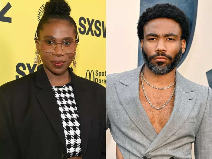 'Swarm' creator Janine Nabers says a full frontal nude scene was inspired by co-creator Donald Glover's 'very funny' hook-up story