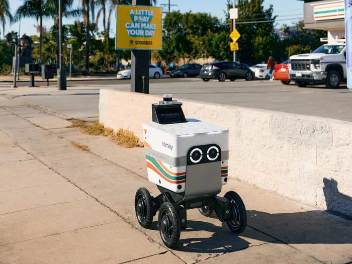 See the robots that are taking on cleaning, inventory checking, and delivery tasks at retailers like BJ's, Lowe's, and 7-Eleven