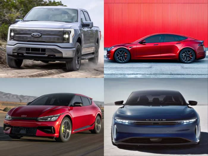 The 17 longest-range electric cars you can buy in 2023, from the Lucid Air to the BMW i4