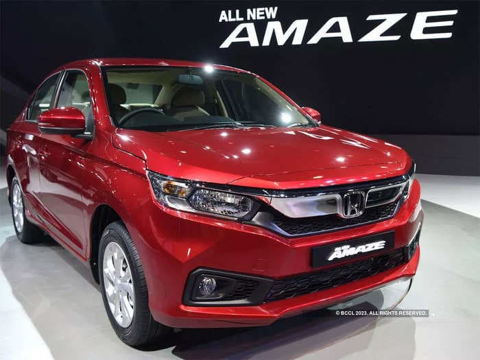 Honda to hike Amaze prices up to ₹12,000 from April to offset high input costs