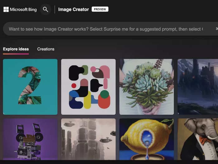 Here’s how to use Bing’s free Image Creator to generate AI images for free