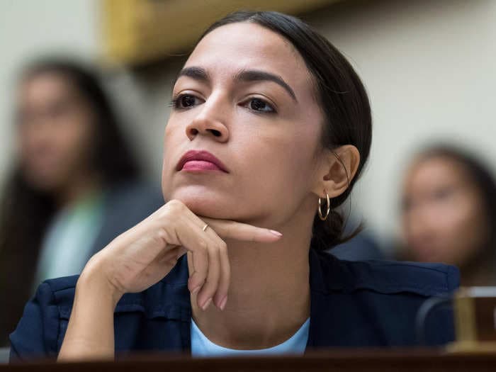 Alexandria Ocasio-Cortez rejected banning TikTok in her first TikTok video, saying it 'just doesn't feel right to me'