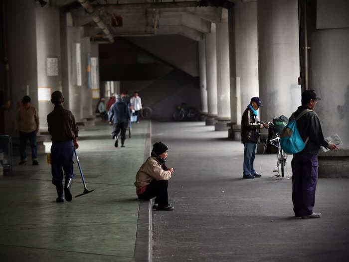 Inside a slum that's become the Bermuda Triangle of Japan, where people go to disappear