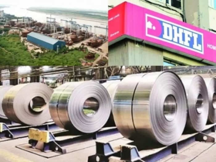 CIRP initiated in cases of DHFL, ABG Shipyard, Bhushan Power & Steel